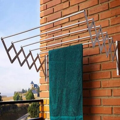Wall Mount Foldable Cloth Hanger TM5-90